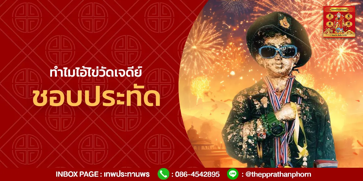 ทำไม ไอ้ไข่วัดเจดีย์ จึงชอบประทัด
